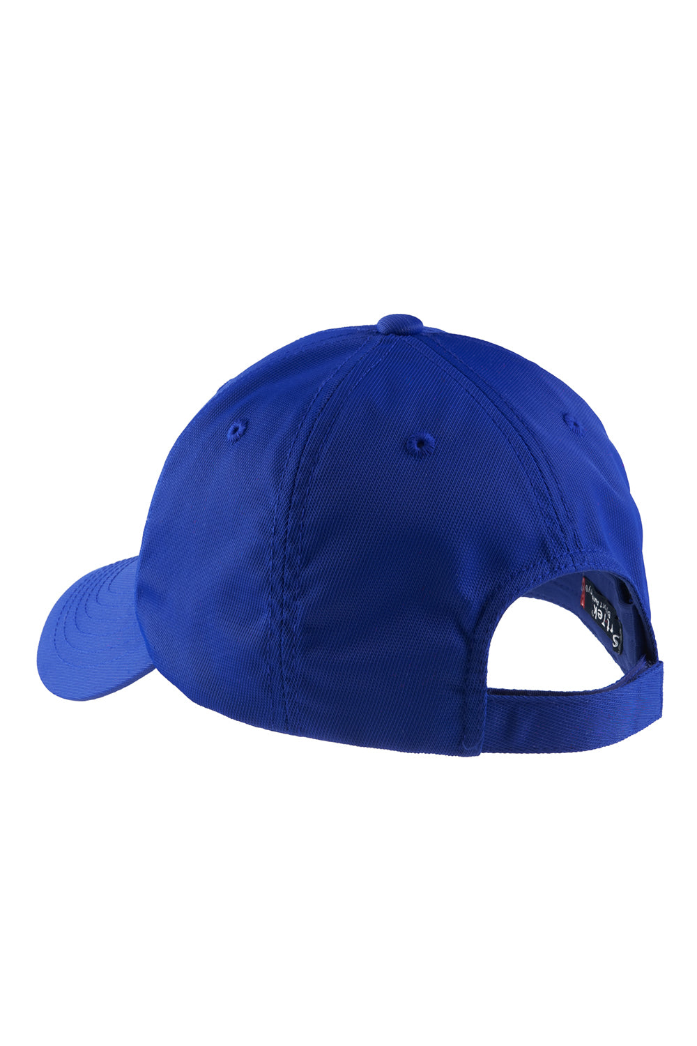 Sport-Tek YSTC10 Dry Zone Moisture Wicking Adjustable Hat True Royal Blue Flat Back