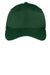 Sport-Tek STC10 Dry Zone Moisture Wicking Adjustable Hat Forest Green Flat Front