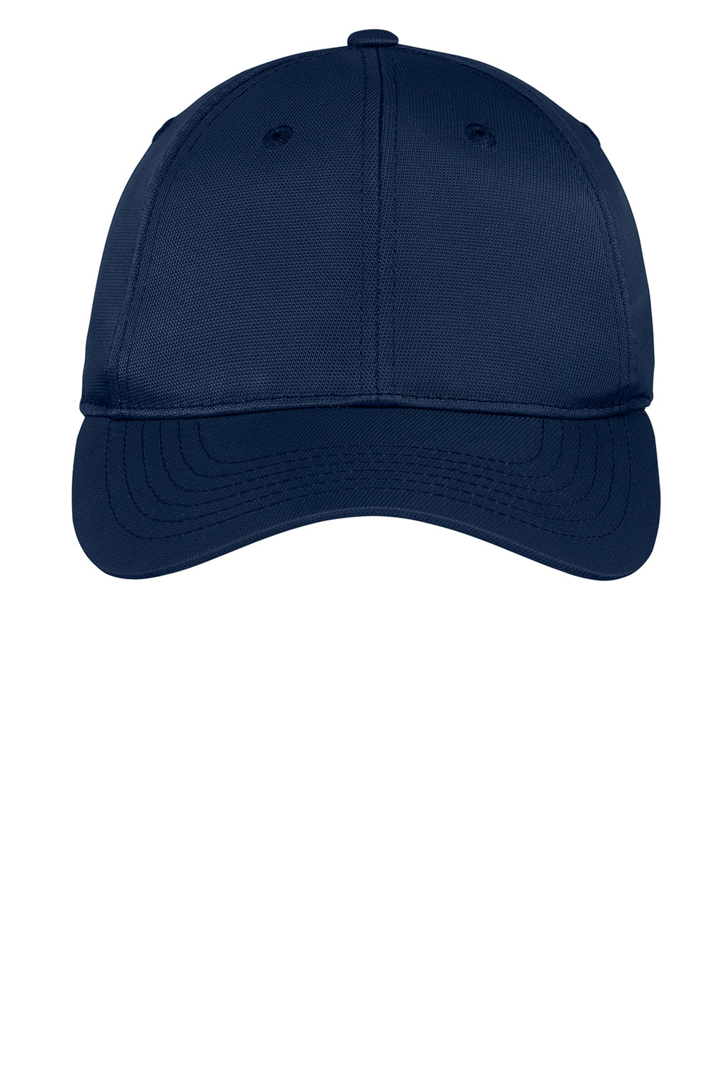 Sport-Tek STC10 Dry Zone Moisture Wicking Adjustable Hat True Navy Blue Flat Front