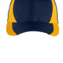 Sport-Tek Mens Dry Zone Moisture Wicking Adjustable Hat - True Navy Blue/Gold