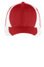 Sport-Tek STC11 Dry Zone Moisture Wicking Adjustable Hat True Red/White Flat Front