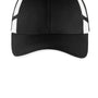 Sport-Tek Mens Dry Zone Moisture Wicking Adjustable Hat - Black/White