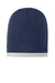 Sport-Tek STC15 Performance Moisture Wicking Knit Beanie True Navy Blue Flat Front