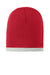 Sport-Tek STC15 Performance Moisture Wicking Knit Beanie True Red Flat Front