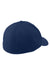 Sport-Tek STC17 Moisture Wicking Stretch Fit Hat True Navy Blue Flat Back