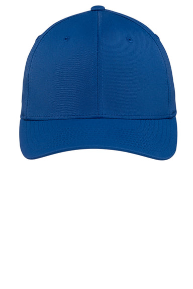 Sport-Tek STC17 Moisture Wicking Stretch Fit Hat True Royal Blue Flat Front