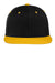 Sport-Tek STC19 Adjustable Hat Black/Gold Flat Front