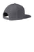 Sport-Tek STC19 Adjustable Hat Heather Dark Grey Flat Back