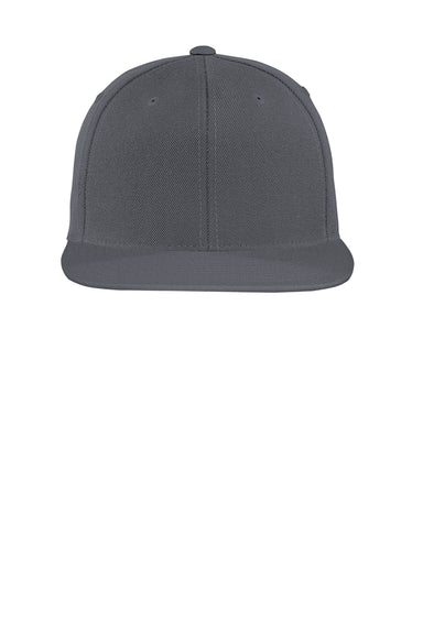 Sport-Tek STC19 Adjustable Hat Graphite Grey Flat Front