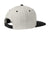 Sport-Tek STC19 Adjustable Hat Heather Grey/Black Flat Back