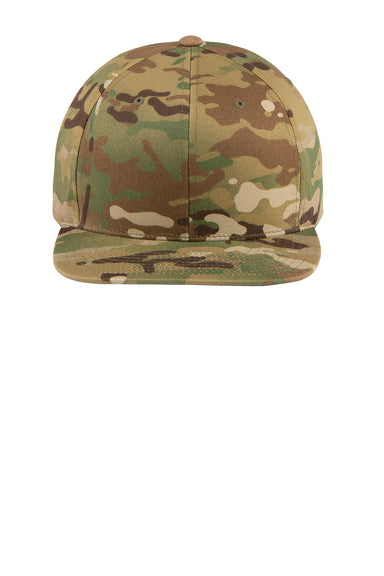 Sport-Tek STC19 Adjustable Hat Multicam Flat Front