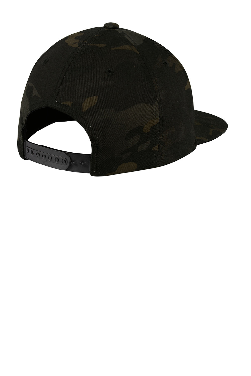 Sport-Tek STC19 Adjustable Hat Multicam Black Flat Back