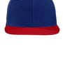 Sport-Tek Mens Adjustable Hat - True Royal Blue/True Red