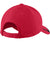 Sport-Tek STC24 Moisture Wicking Adjustable Hat True Red/Black Flat Back