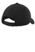 Sport-Tek STC26 Moisture Wicking Adjustable Hat Black Flat Back