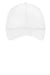 Sport-Tek STC26 Moisture Wicking Adjustable Hat White Flat Front