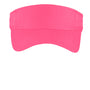 Sport-Tek Mens Moisture Wicking RacerMesh Adjustable Visor - Bright Pink