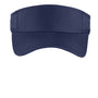 Sport-Tek Mens Moisture Wicking RacerMesh Adjustable Visor - True Navy Blue