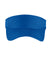 Sport-Tek STC27 Moisture Wicking RacerMesh Adjustable Visor True Royal Blue Flat Front