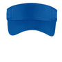 Sport-Tek Mens Moisture Wicking RacerMesh Adjustable Visor - True Royal Blue