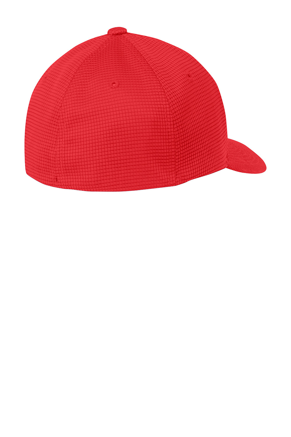 Sport-Tek STC33 Moisture Wicking Stretch Fit Hat True Red Flat Back