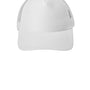 Sport-Tek Mens Adjustable Trucker Hat - White