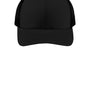 Sport-Tek Mens Adjustable Trucker Hat - Black