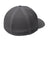 Sport-Tek STC40 Stretch Fit Hat Graphite Grey Flat Back