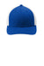 Sport-Tek STC40 Stretch Fit Hat True Royal Blue/White Flat Front