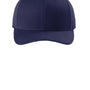 Sport-Tek Mens Curve Bill Snapback Hat - True Navy Blue