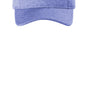 Sport-Tek Mens Contender Moisture Wicking Adjustable Visor - Heather True Royal Blue