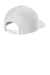 Sport-Tek STC50 Action Moisture Wicking Snapback Hat White Flat Back