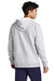 Sport-Tek STF200 Mens Drive Fleece Hooded Sweatshirt Hoodie Heather Grey Model Back