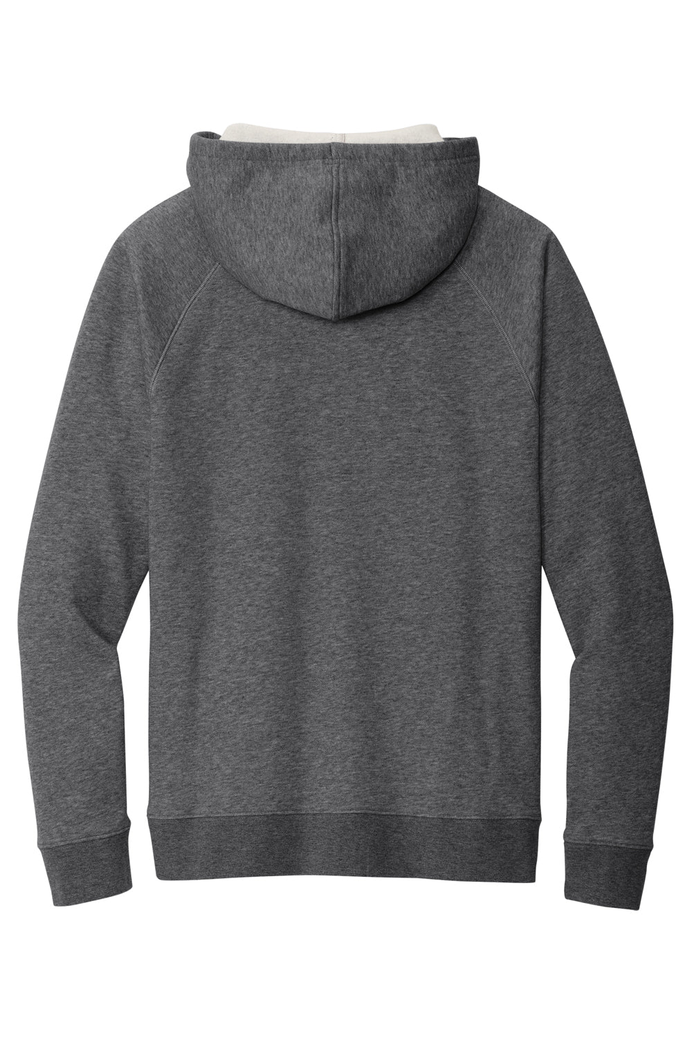 Sport-Tek STF200 Mens Drive Fleece Hooded Sweatshirt Hoodie Heather Graphite Grey Flat Back