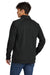 Sport-Tek STF202 Mens Drive Fleece 1/4 Zip Sweatshirt Black Model Back