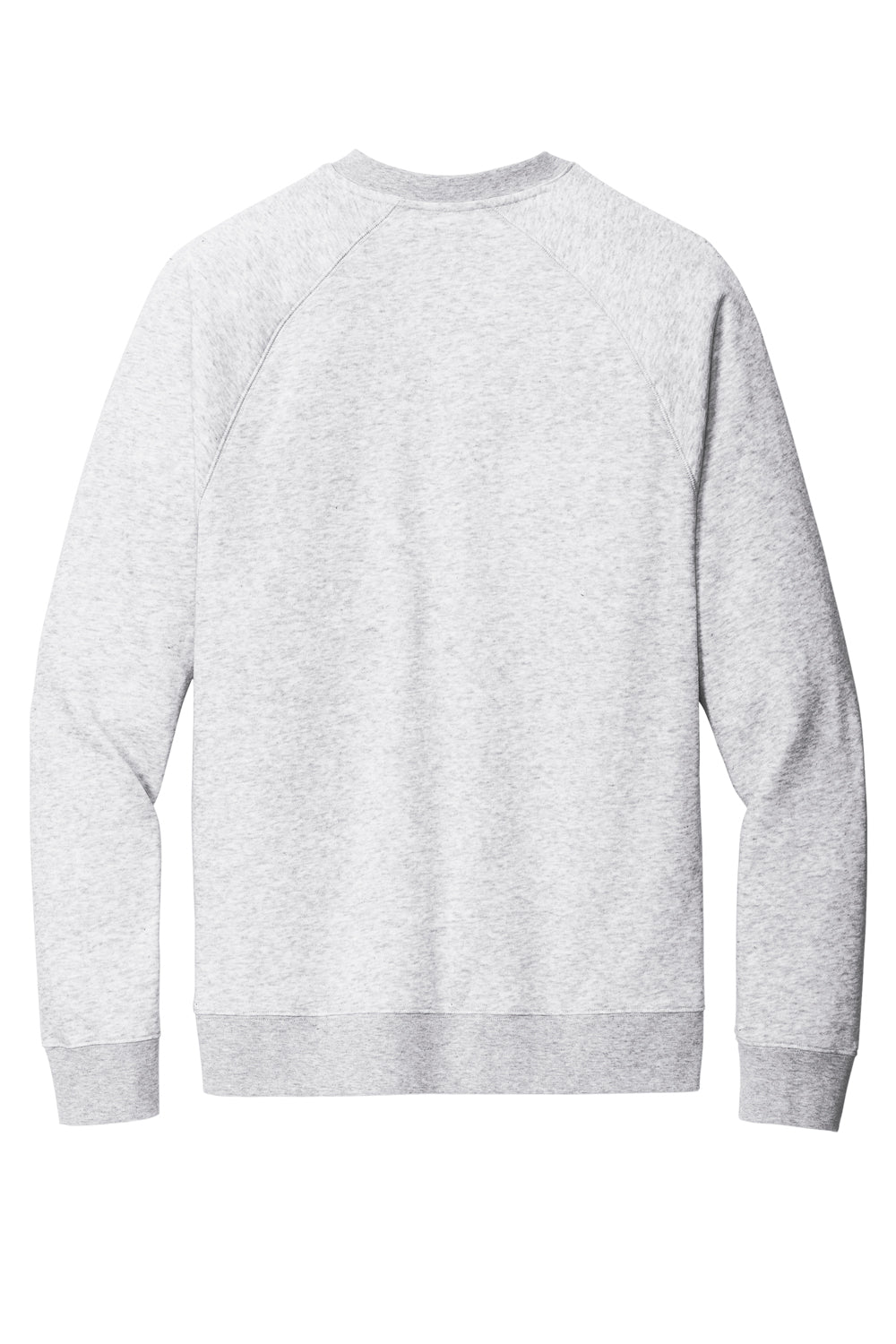 Sport-Tek STF203 Mens Drive Fleece Crewneck Sweatshirt Heather Grey Flat Back