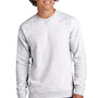 Sport-Tek Mens Drive Fleece Crewneck Sweatshirt - Heather Grey