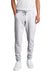 Sport-Tek STF204 Mens Drive Fleece Jogger Sweatpants w/ Pockets Heather Grey Model Front