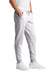 Sport-Tek STF204 Mens Drive Fleece Jogger Sweatpants w/ Pockets Heather Grey Model Side