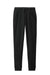 Sport-Tek STF204 Mens Drive Fleece Jogger Sweatpants w/ Pockets Black Flat Front