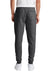 Sport-Tek STF204 Mens Drive Fleece Jogger Sweatpants w/ Pockets Heather Graphite Grey Model Back