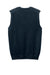 Port Authority SW2860 Mens Easy Care Sweater Vest River Navy Blue Flat Back