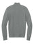 Port Authority SW2900 Mens Easy Care Long Sleeve 1/4 Zip Sweater Heather Medium Grey Flat Back