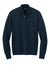 Port Authority SW2900 Mens Easy Care Long Sleeve 1/4 Zip Sweater River Navy Blue Flat Front