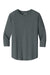 Sport-Tek T200 Mens 3/4 Sleeve Crewneck T-Shirt Iron Grey Flat Front