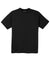 Sport-Tek T473 Mens Dry Zone Moisture Wicking Short Sleeve Crewneck T-Shirt Black Flat Front