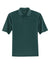 Sport-Tek T474 Mens Dri-Mesh Moisture Wicking Short Sleeve Polo Shirt Dark Green Flat Front