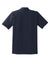 Sport-Tek T474 Mens Dri-Mesh Moisture Wicking Short Sleeve Polo Shirt Navy Blue Flat Back