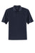 Sport-Tek T474 Mens Dri-Mesh Moisture Wicking Short Sleeve Polo Shirt Navy Blue Flat Front