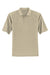 Sport-Tek T474 Mens Dri-Mesh Moisture Wicking Short Sleeve Polo Shirt Sandstone Flat Front